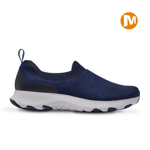 Merrell Cloud Moc Knit Sneaker Herren Navy [DE-TRXPS]